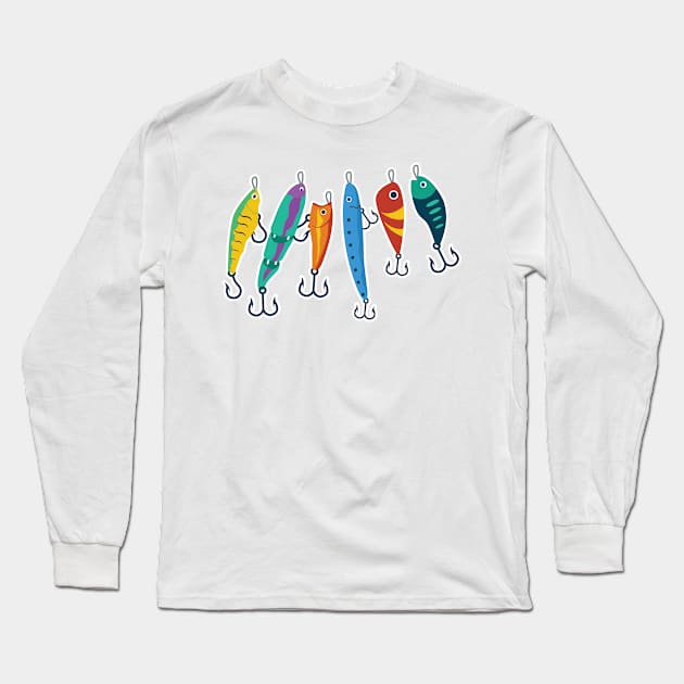 FISHING PASSION Long Sleeve T-Shirt by CANVAZSHOP